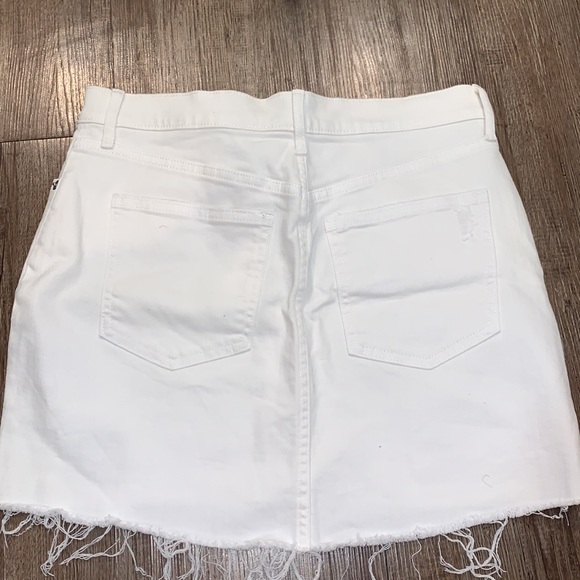 Gap Denim Skirt (white) - Picture 2 of 3